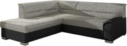 Ъгъл диван Rims-Left-Black - Gray light