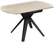 Разтегателна трапезна маса KATOWICE - крем