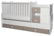 LORELLI Classic Трансформиращо се легло-люлка 190/72 см. MINI MAX БЯЛО/STRING
