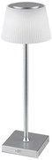 Rabalux 76013 - LED регулируема настолна лампа TAENA 4W/3,7V IP44 сребриста