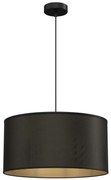 Пендел LOFT SHADE 1xE27/60W/230V Ø 40 см черен/златист