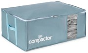 Вакуумна пластмасова кутия за съхранение на дрехи 65x45x27 cm Blue Edition – Compactor