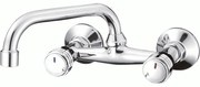 Смесител за кухня КУИК ICF 5015873 7120, месингов, хром, 15х10.6см