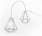 LED крушка в поредица Metal diamond-сребро-С таймер (10) парчета