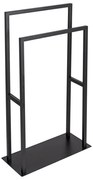 WENKO 26056100 - Стойка за кърпи RIVALTA 46x80 см неръждаема стомана/черна