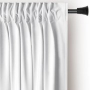 Бяло dimout перде 140x245 cm Pleat – Restilo