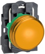 SE Сигнална лампа LED сглобена оранжева 230Vac Ø22mm XB5  - XB5AVM5