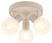 Globo 54317-3 - Точково осветително тяло PLANTA 3xE14/40W/230V