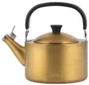 Чайник от неръждаема стомана в златист цвят1,5 l Diamante – Vialli Design