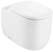 Тоалетна чиния, Roca, A3470B7000, стояща, с двойно оттичане, Rimless, 39.5x58x44.5см