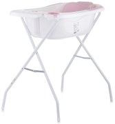 Chipolino - Вана с подложка и стойka Вела (87см)-роз