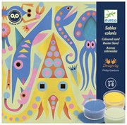 Djeco - Комплект за рисуване с пясък Sea lights DJ08679