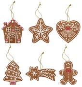 Порцеланови декорации за елха GINGERBREAD