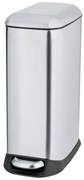 Кошче за боклук с педал от неръждаема стомана в сребрист цвят 20 l Design – Wenko