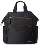 Skip Hop - Черна пелена чанта MAINFRAME за количка