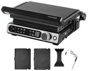 Concept ge3500 - Контактен грил с термодатчик 2000W/230V черен