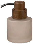 Бежов стъклен диспенсер за сапун 310 ml Modest – Mette Ditmer Denmark