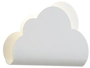 Детска стенна лампа бял облак със слънце - Cloudy