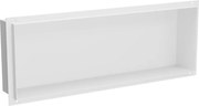 Mexen X-Wall-NR нишова полица без фланец 60 x 20 см, бяла - 1921602010
