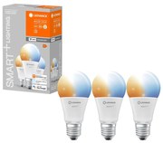 К-кт 3 бр. LED димируема крушка SMART + E27/9W/230V 2700K-6500K - Ledvance