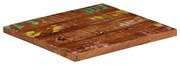 371120 vidaXL Плот за маса 50x50x3,8 см квадратен регенерирано дърво масив