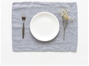 Светлосива ленена подложка, 35 x 45 cm - Linen Tales