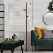 Eglo 39987 - LED Лампион ALTAMIRA 3xGU10/4,6W/230V 3000K златист