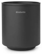 Стойка за четки за зъби Brabantia MindSet 1005684, Лесно почистване, Широк отвор, Минерално покритие, Тъмносив