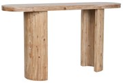 Конзола Home ESPRIT Жълт Дървен 150 x 40 x 80,5 cm