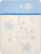 Baby Matex - Одеало Teddy 75/100 синьо 24