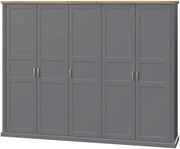 Гардероб 5-врати Tahoma 5D-Anthracite
