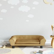 3196405 vidaXL Детски диван, кафяв, 70x45x26 см, кадифе