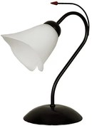 Настолна лампа КАМЕЛИЯ, черен, 1xE27
