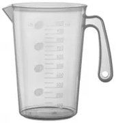 Horecano - Полипропиленова мерителна кана 1л ф11,5xh16,5см прозрачна (GMCP-1)