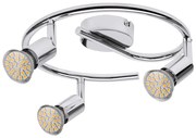 Rabalux 6989 - LED Точково осветително тяло NORTON LED 3xGU10/3W/230V