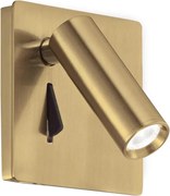 Ideal Lux - LED стенен спот LITE LED/3W/230V CRI 90 месинг