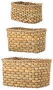 Кошници в комплект от 3 бр. от морска трева 26x16x16 cm Ramon – Bloomingville