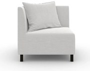 Модул Cristina ъглов в цвят бежово, 88х88х82 см