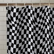 Завеса за душ 180x180 cm Checkerboard – Catherine Lansfield