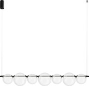 LED полилей на кабел ATOLA LED/19W/230V черен/прозрачен