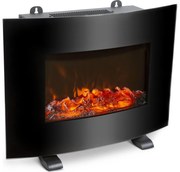 LED електрическа камина с нагревател LED/2000W/230V + дистанционно управление