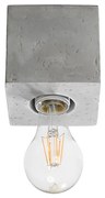 Лампа за таван ABEL 1xE27/60W/230V цимент