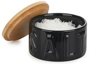 Черна керамична кутия за сол - Balvi