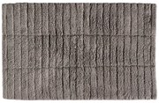 Сиво-кафява постелка за баня 80x50 cm Tiles - Zone