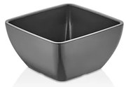 Меламинова купа квадратна сива 12,5x12,5x6,5см "CORONA" (42125 G)KN - Kulsan
