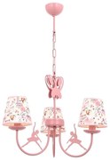 Детски полилей BALLENNA 3xE14/40W/230V розов