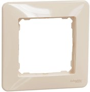 SE Рамка 1х цвят Крем Sedna - SDD312801