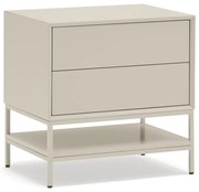 Кремаво нощно шкафче Platt – Teulat