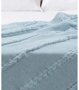Синьо покривало за легло 200x220 cm Trenza – Oyo Concept