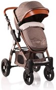 Комбинирана бебешка количка Luxor CANGAROO - бежова